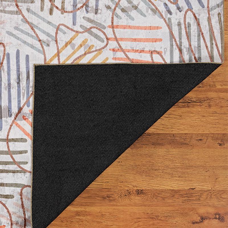 Ella Abstract Carpet - Grey media 7