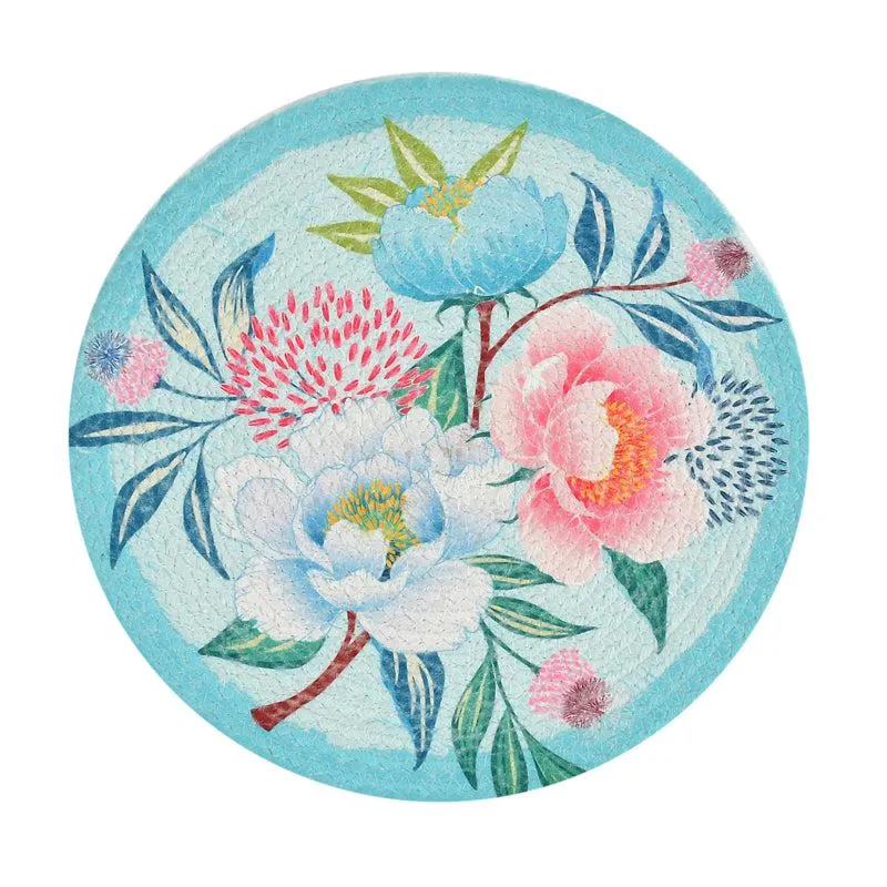 Salix Round Placemat - Set Of Four media 4