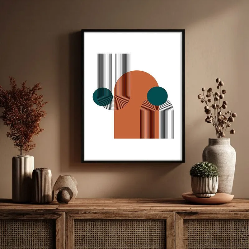 Zenith Canvas Wall Painting With Black Frame media 6