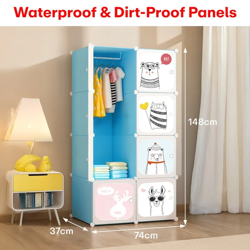 Rioware UrbanFold Storage Wardrobe Racks - Blue media 11