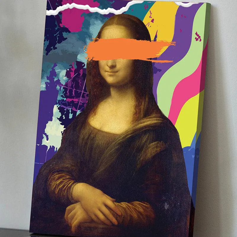 Neo Mona Lisa Wall Art media 3