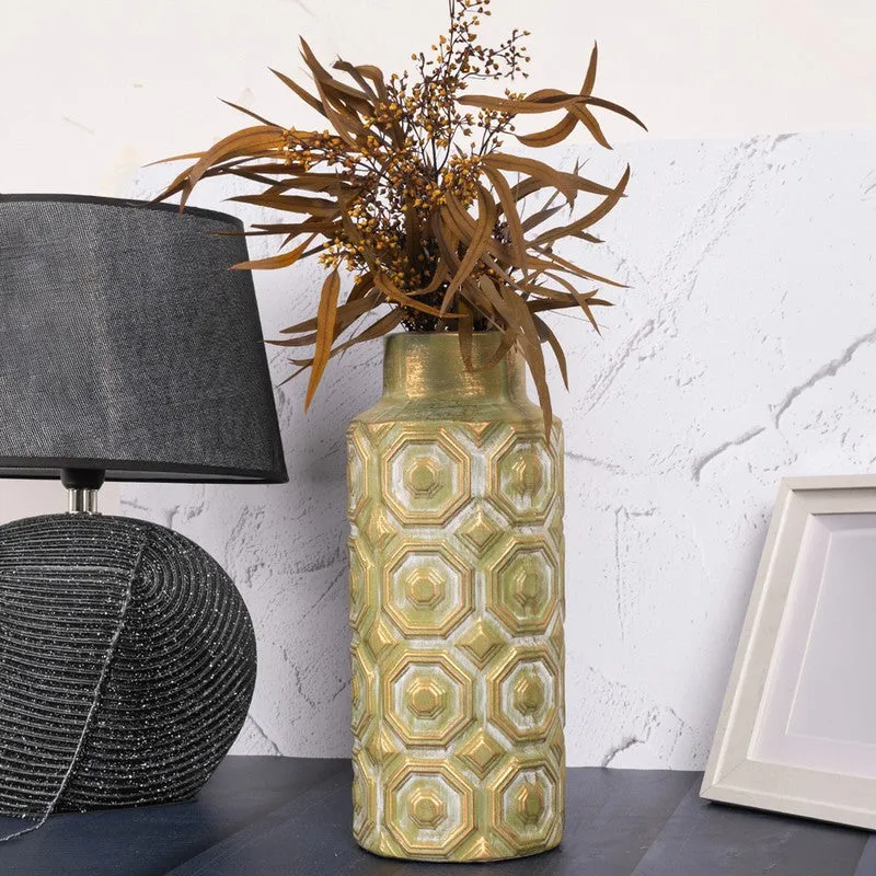 Fluid Veil Ceramic Vase - Large media 3