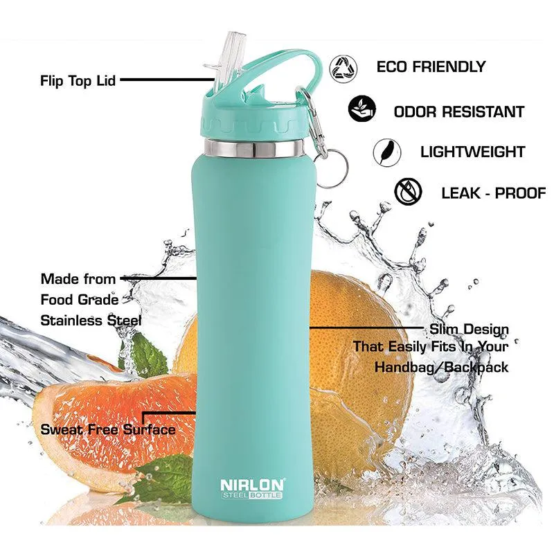 Valento Sipper Water Bottle (Aqua) - 750 mL media 3