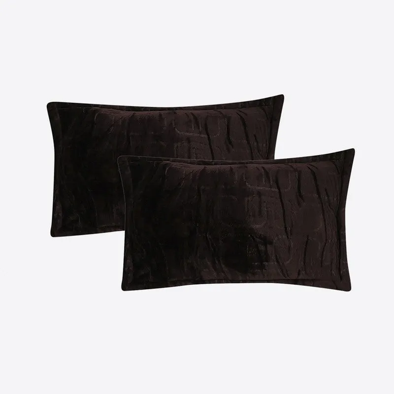 Monte Carlo Gentle Geometry Bedsheet (Brown) - 300 GSM media 4