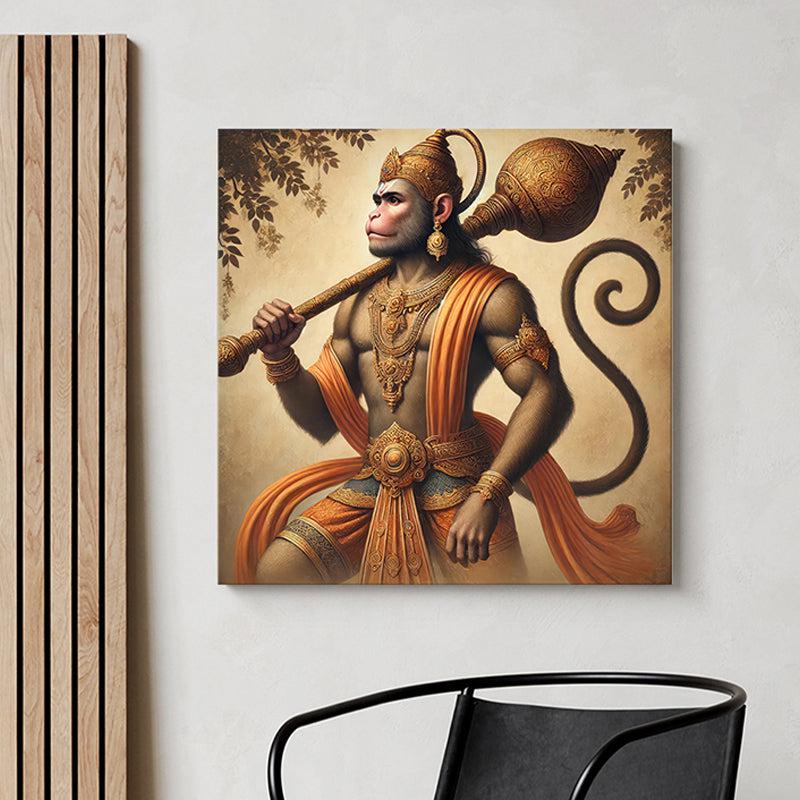 Hanumanta Shoora Wall Painting