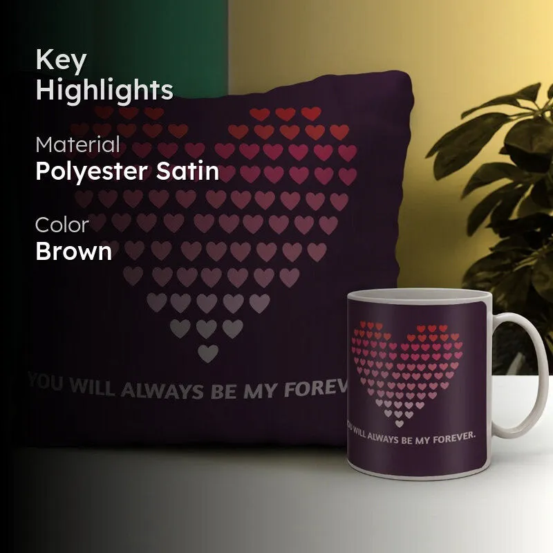 Hearty Grade Cushion Cover & Mug (300 ML) - Two Piece Set media 2