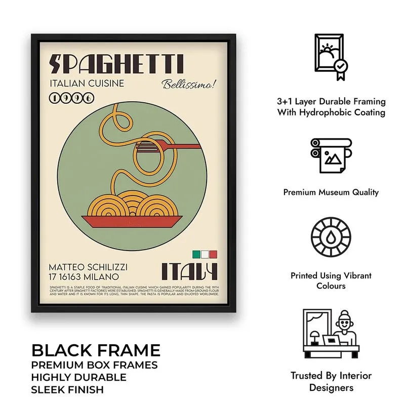OliveSpice Archival Canvas Wall Art - Black media 9