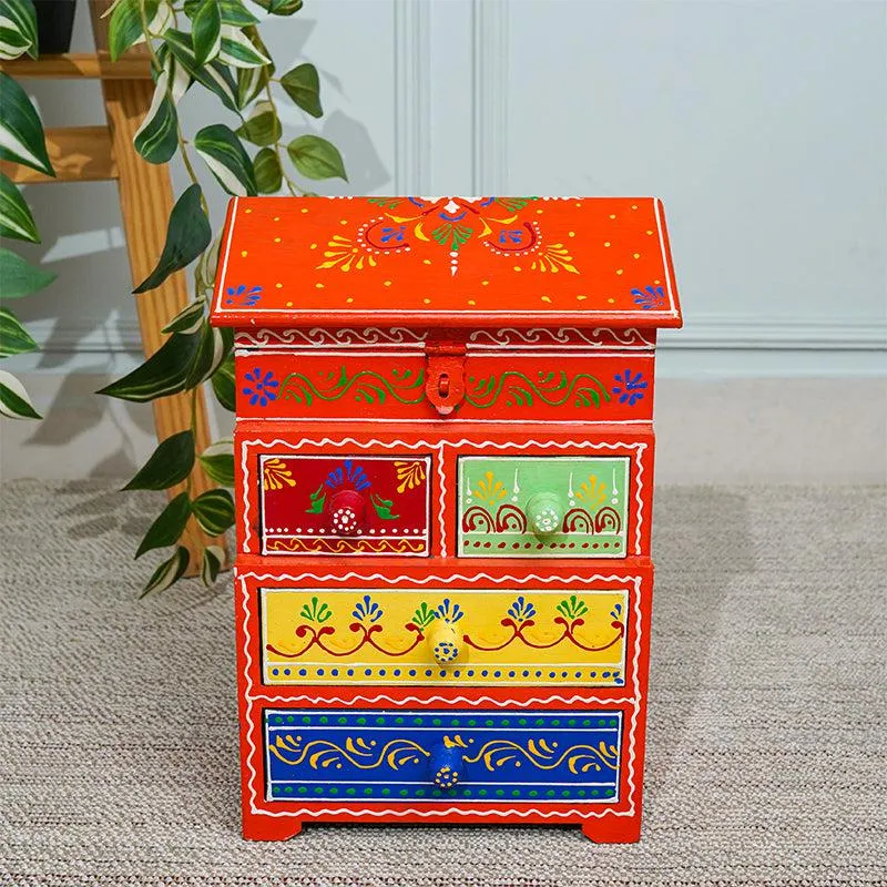 Madhura Wooden Ethnic Jewel Box media 5