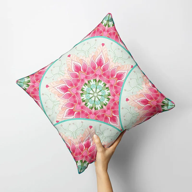 Opra Floral Reversible Cushion Cover media 2