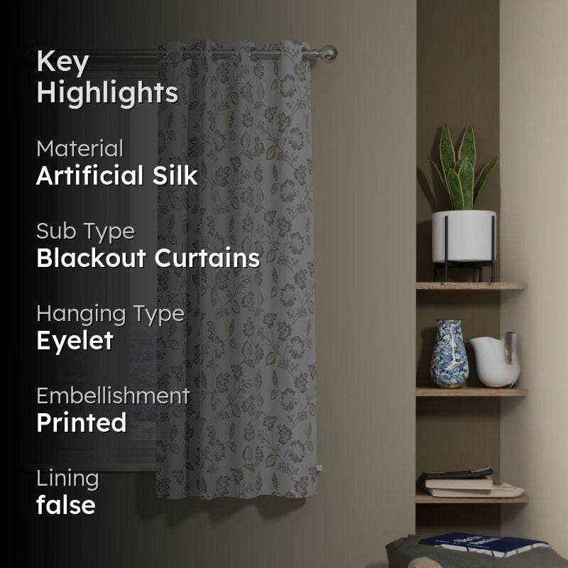 Ashta Floral Curtain media 2