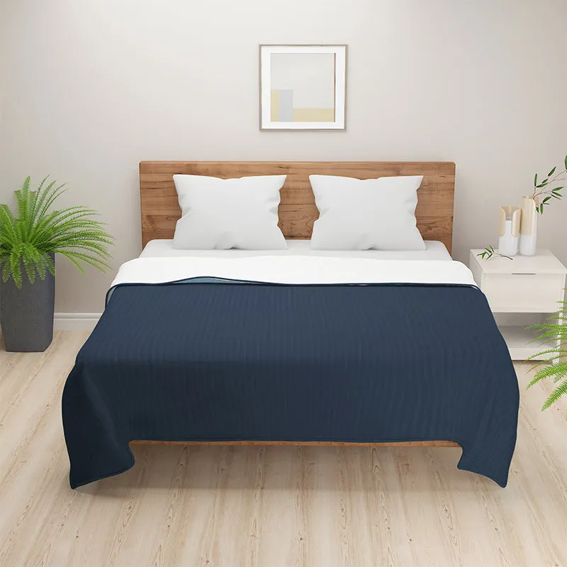 Swayam Zinni Solid Cotton Dohar (Black) - 110 GSM media 4