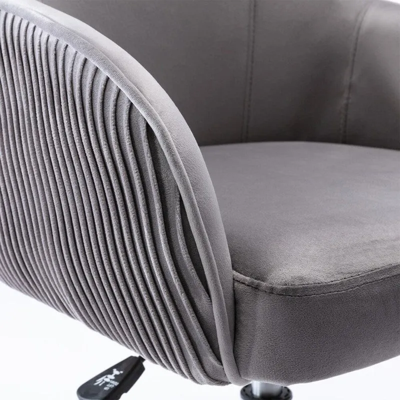 Seatron Metal Office Chair - Grey media 7