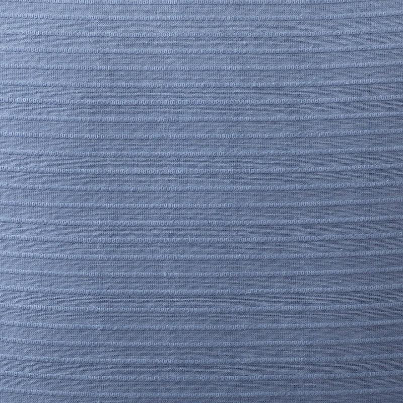 Lost In Lisboa Solid Cotton Cushion Cover (Blue) - Set Of Two media 6