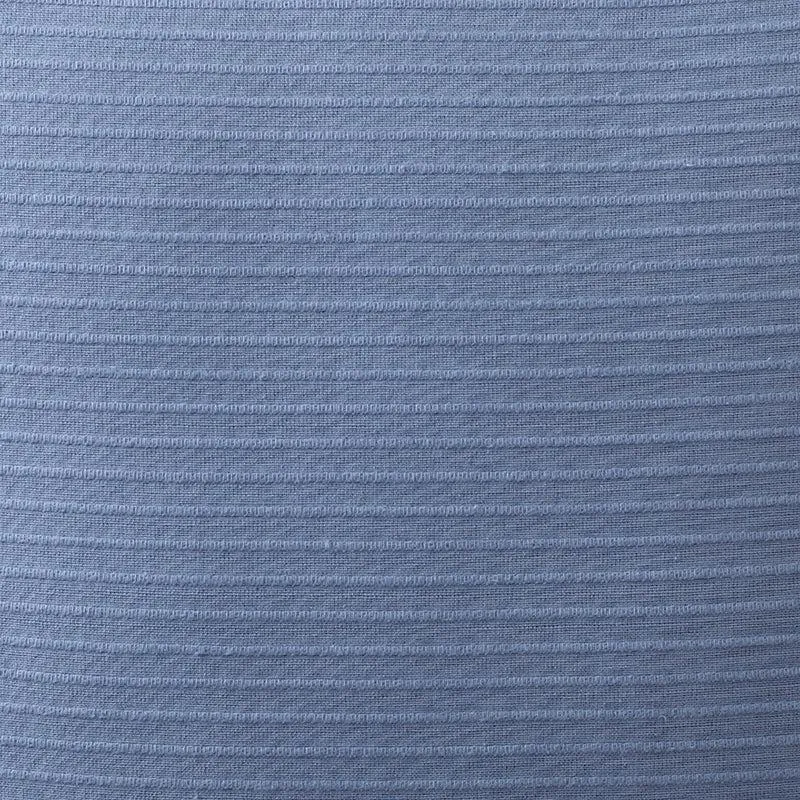 Lost In Lisboa Solid Cotton Cushion Cover (Blue) - Set Of Two media 6