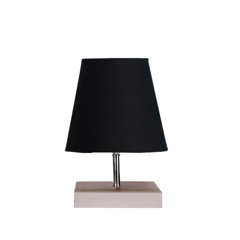 Alsa Fabric Table Lamp - Black,White media 4