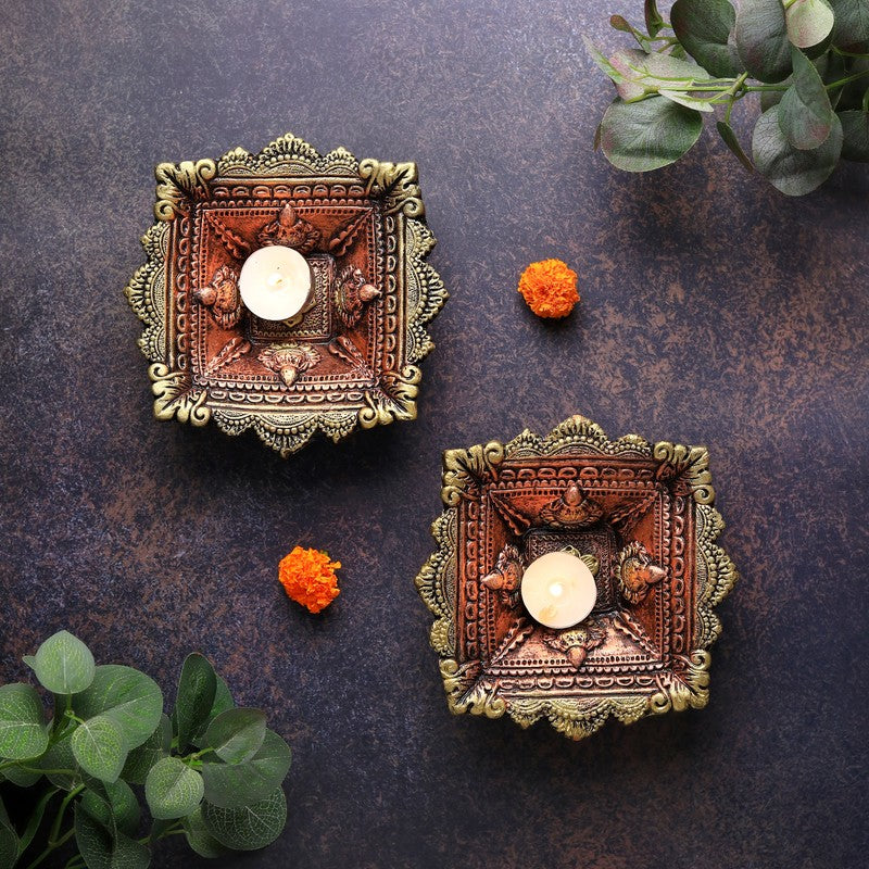 Chaarmukhi Diya - Set Of Two