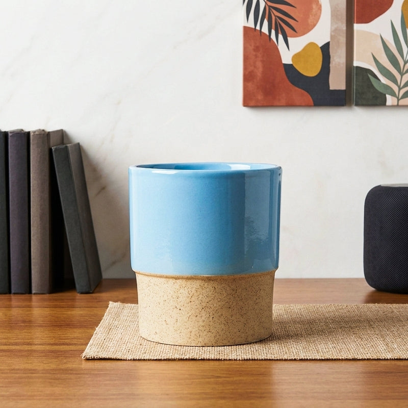 Abinsha Ceramic Pot - Blue