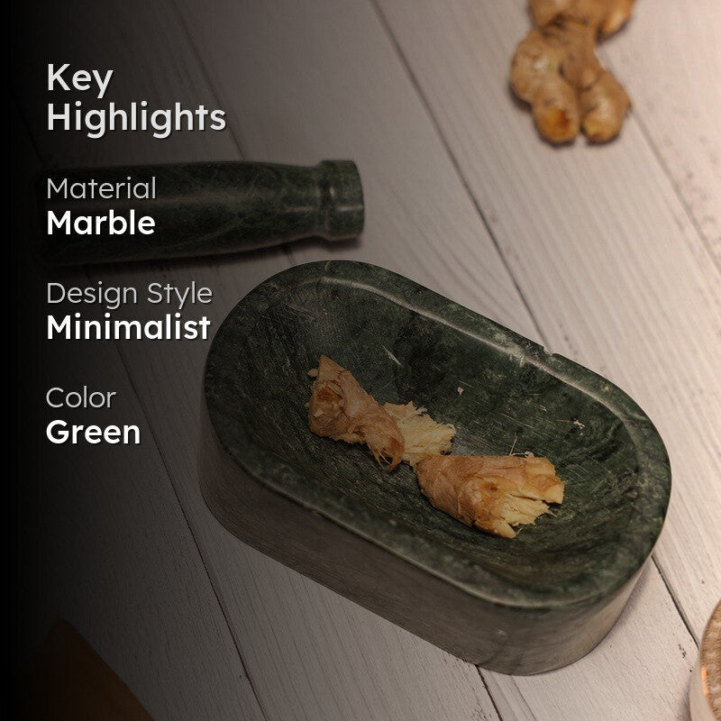 Zelvora Mortar and Pestle Set - Two Piece Set media 2