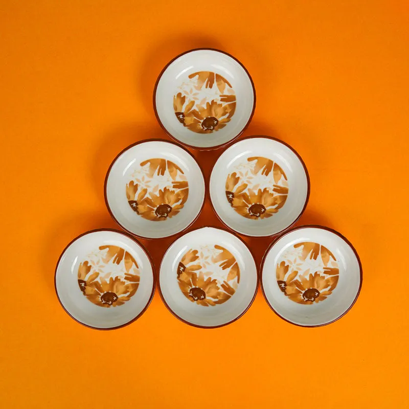 Sunflower Glow Bowl (150 mL Each/ 850 mL) - Set Of Seven media 7