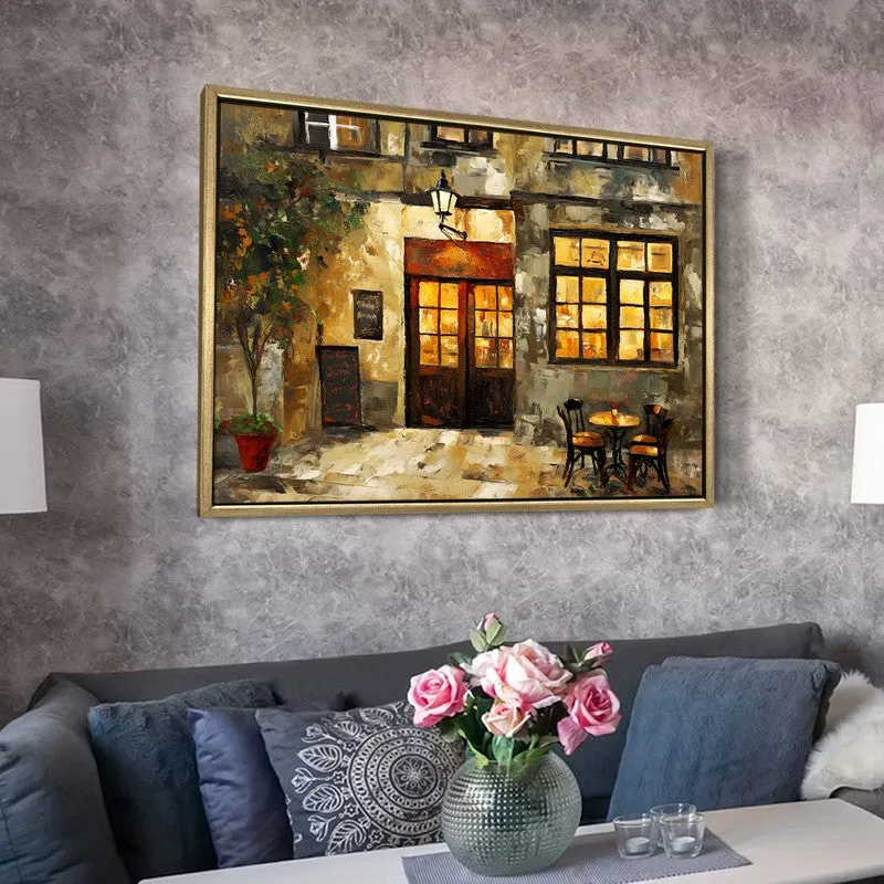 Luminescence Canvas Wall Painting With Frame media 6