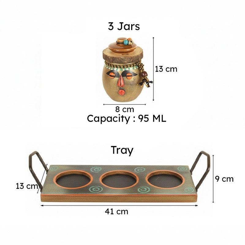 Bhiva Handcrafted Condiment Set - Four Piece Set media 9