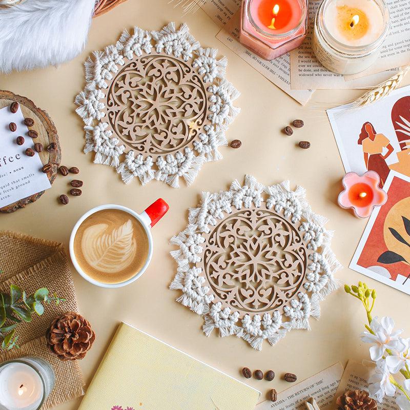 Drizzle Handcrafted Coaster - Set Of Two media 5