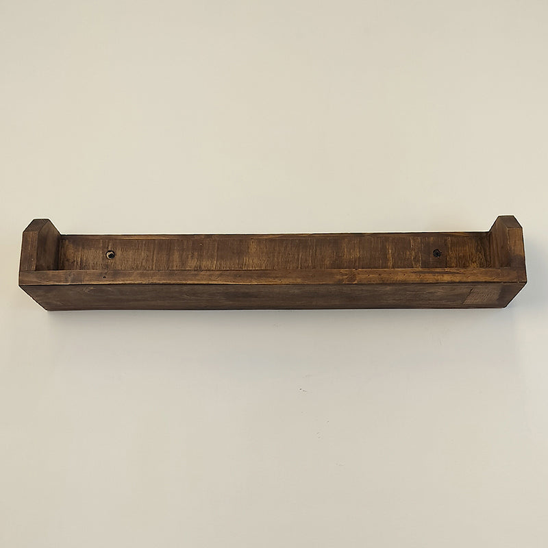 Crestia Wooden Wall Shelf Organiser media 5
