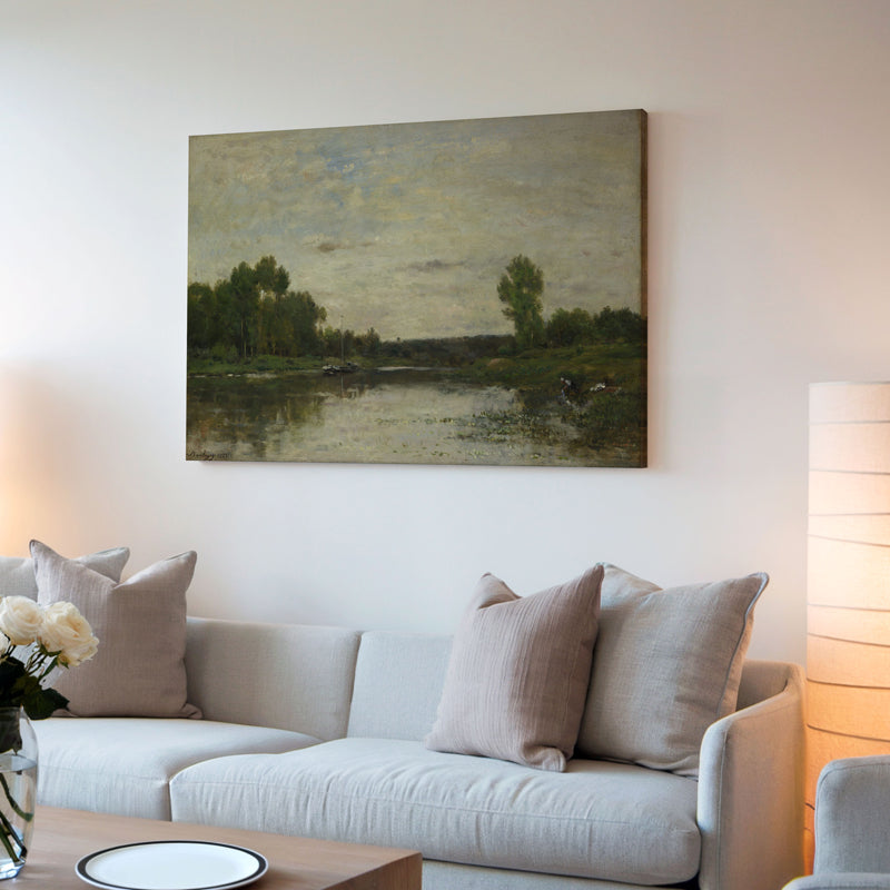Creek Crossing Wood Wall Art