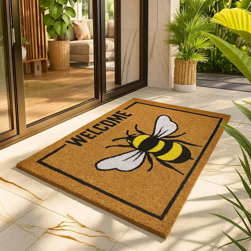 Honey Crest Coir Door Mats - Brown media 3