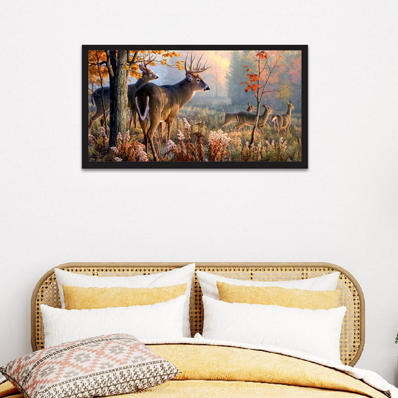 Antler Forest Wall Painting media 3