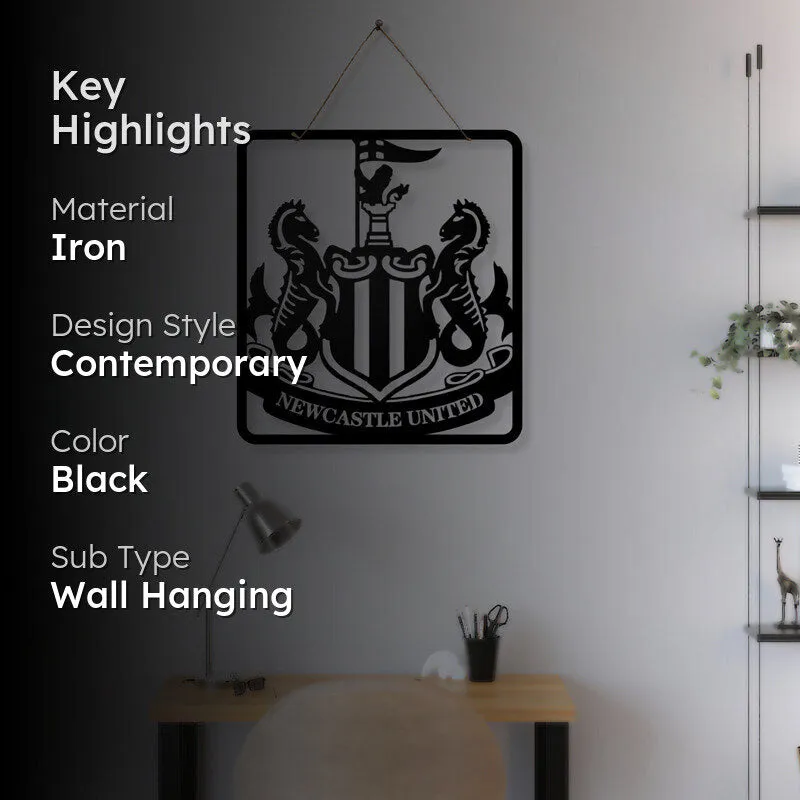 Newcastle United F C Iron Wall Accent media 2