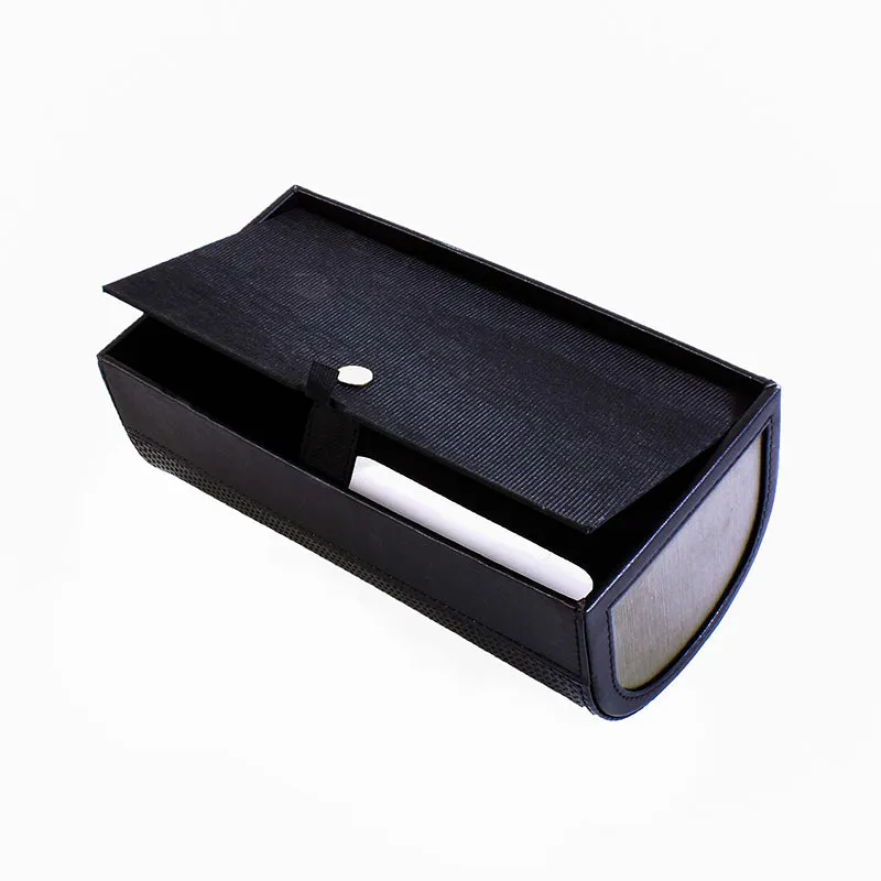Tishue Faux Leather Tissue Box - Black media 6
