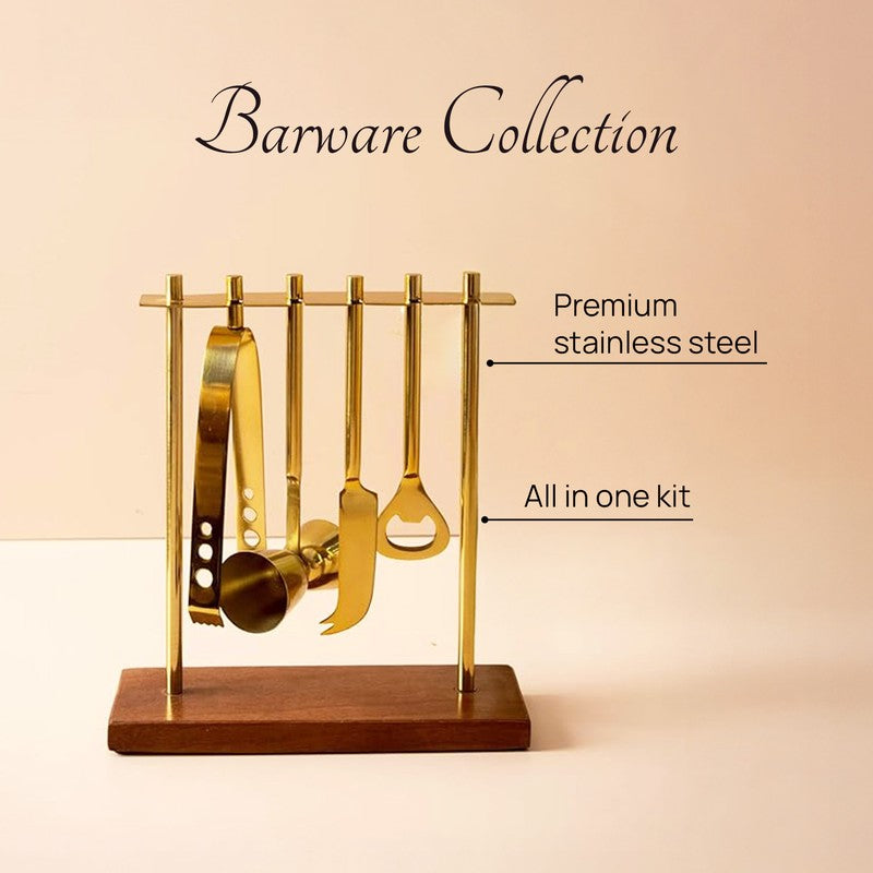 Bartender Tools (Gold) - Set Of Four media 4