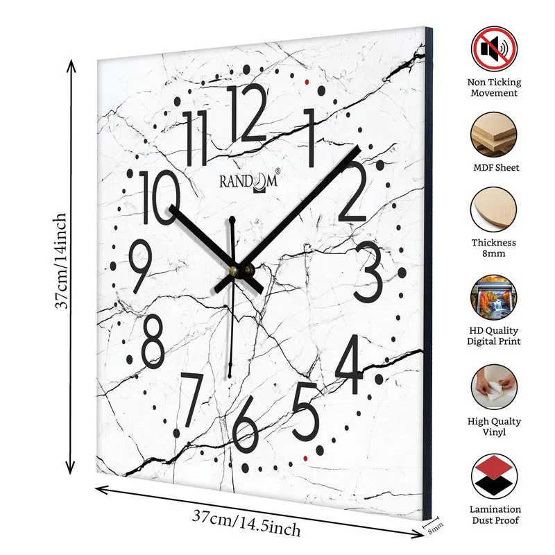 Zelora Analog Wall Clock - White media 10