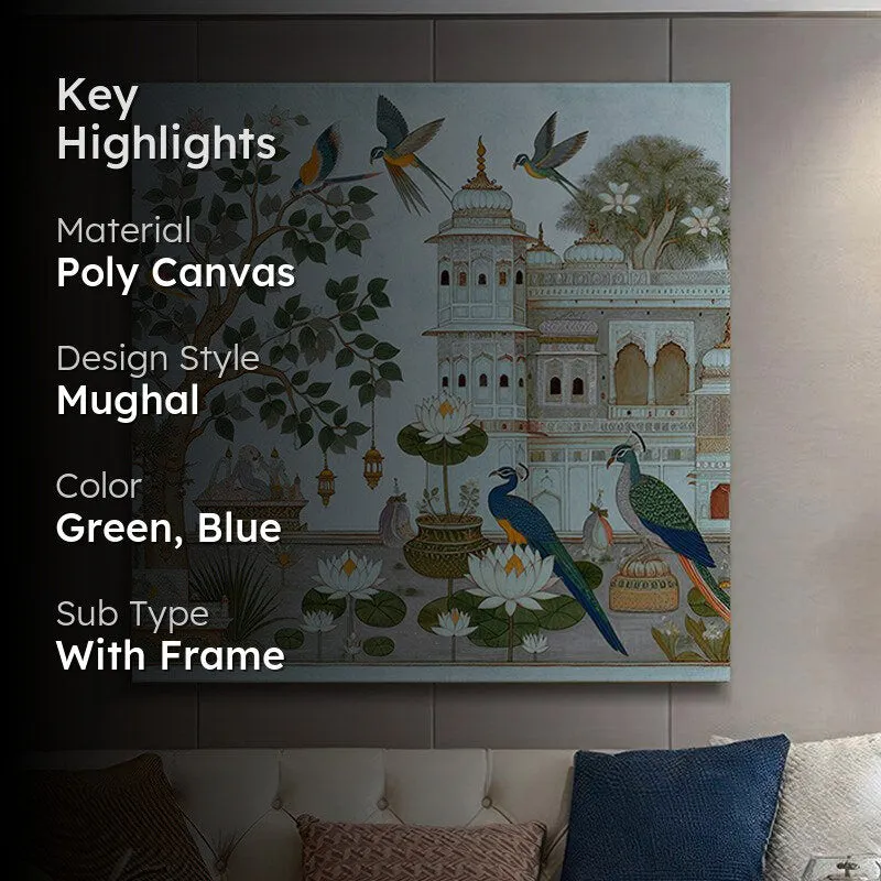 Lush Foliage & Historic Charm Wall Painting media 2