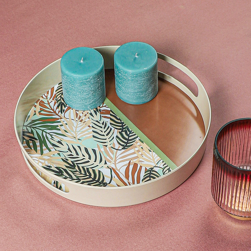 Tender Tropical Round Serving Tray media 3
