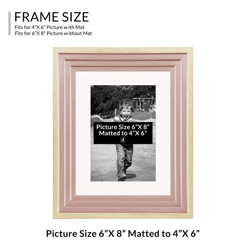 Timberline Nova Photo Frame (Pink) - Set Of Four media 6