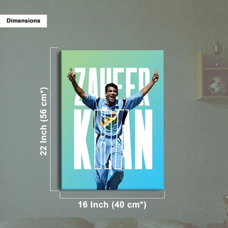 Zaheer Khan Canvas Wall Art media 10