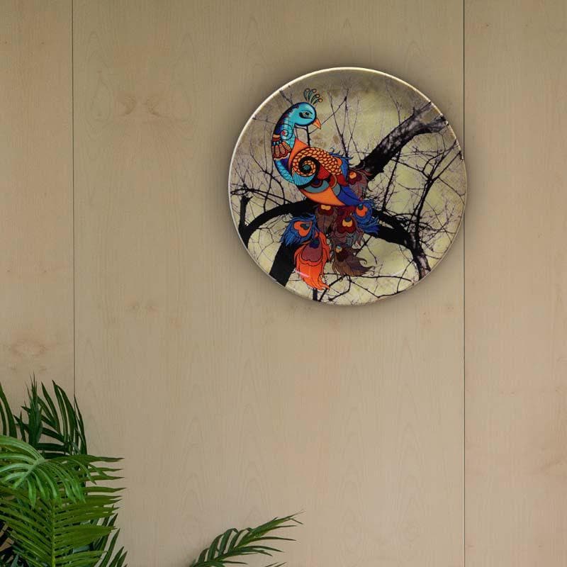 The Charismatic Peacock Decorative Plate media 4