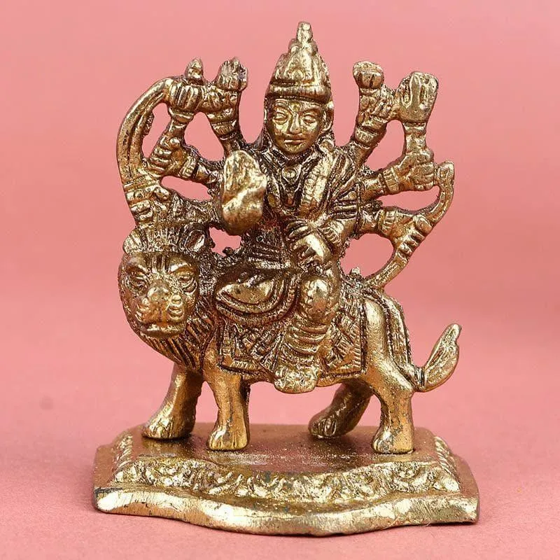 Maa Sherawali Brass Idol media 1