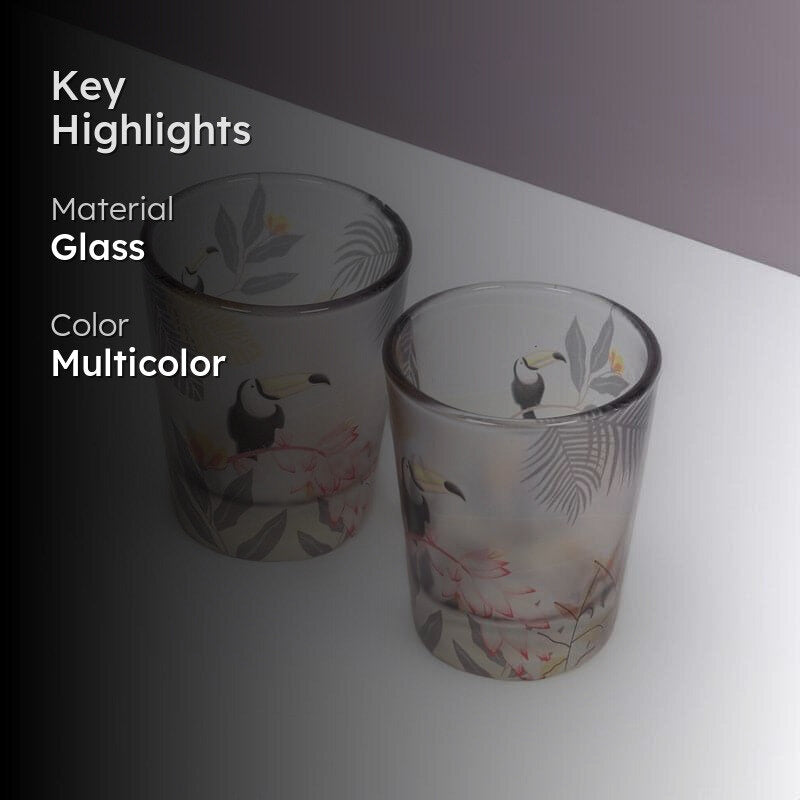 Aracari Frosted Shot Glass (30 ML) - Set Of Two media 2