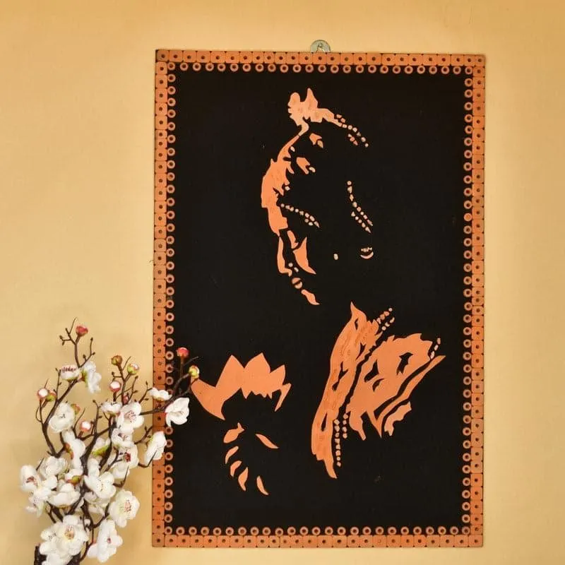 Shadow Lady Terracotta Wall Art media 3