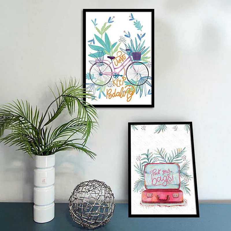 Pack Your Bags Wall Art - Set Of Two media 3