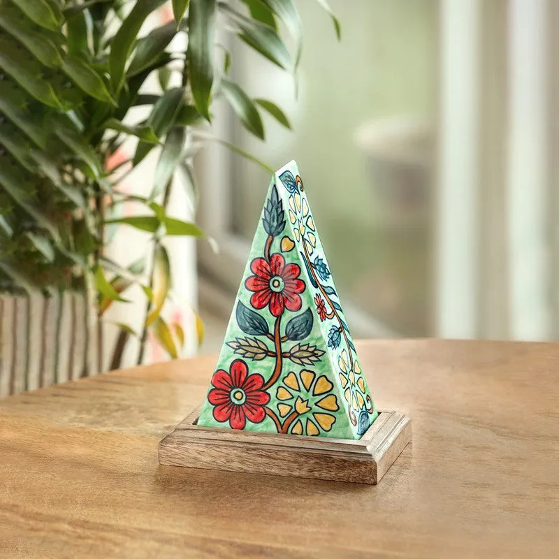 Tree Cone Ceramic Showpiece media 1