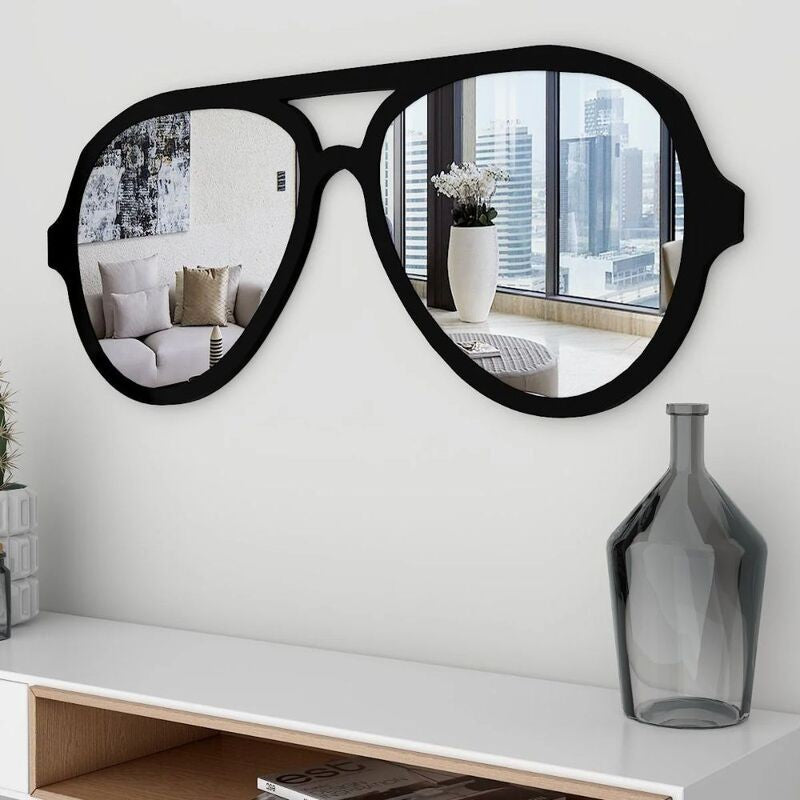 Mirrored Sunglasses Wall Mirror media 6