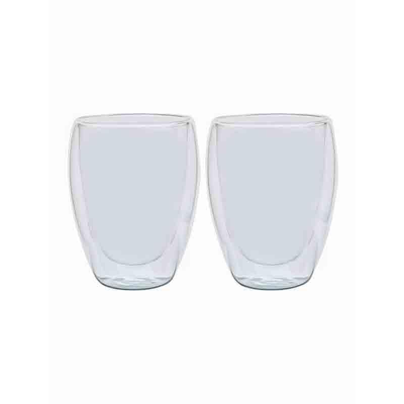 Double Walled Whiskey Glass (350 mL Each ) - Set Of Two media 4