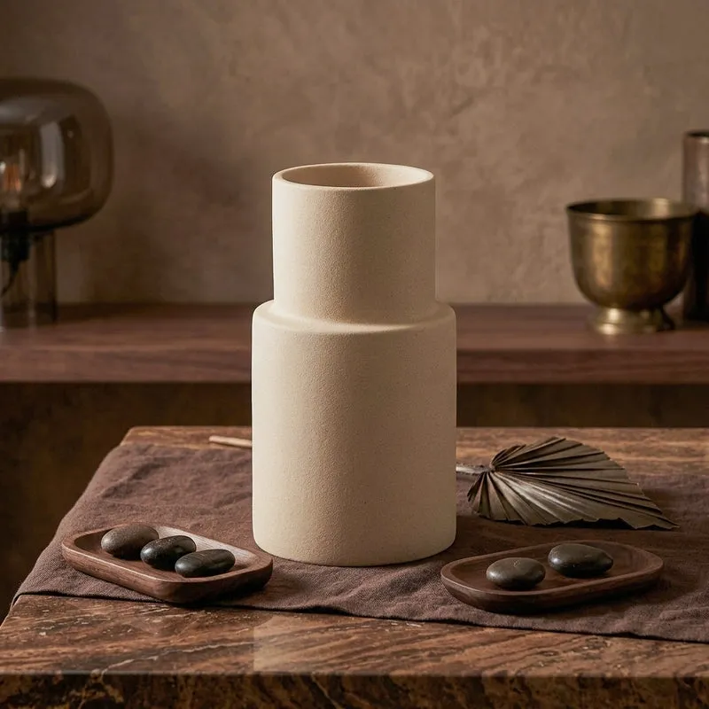 Mika Vase - Beige media 4