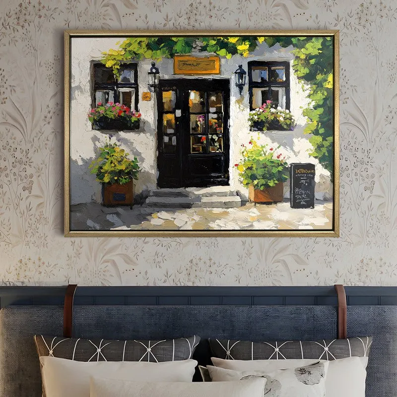 Vitreous Canvas Wall Painting With Frame media 5