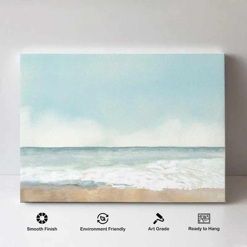 Beach Canvas Painting - Gallery Wrap media 4
