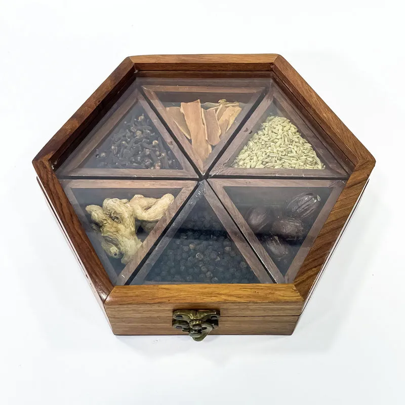 Rosewood Hexagon Masala Box media 7